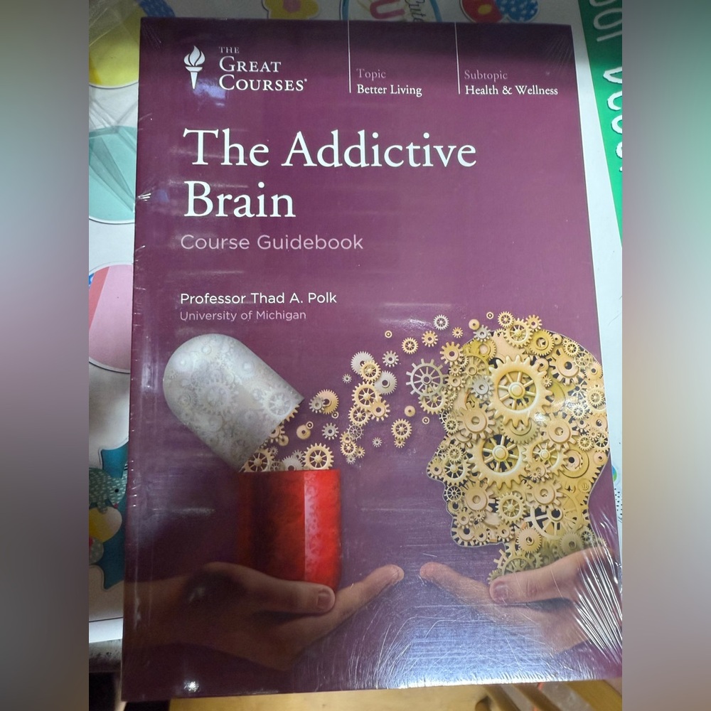 The Great Courses: The Addictive Brain – Course Guidebook NEW IN PACKAGE